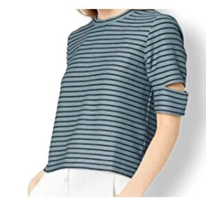 Skinnygirl Women's Kate Back Lace Up Knit Top